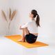 TREXO yoga mat TPE 6 mm orange YM-T01P 8