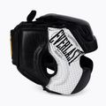 Men's boxing helmet Everlast Leather 1910 black EV4820 2