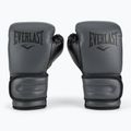 Everlast Powerlock 2 charocal boxing gloves 2