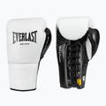 Boxing gloves Everlast Powerlock Pro OG Laced white/black