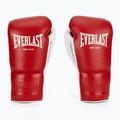 Boxing gloves Everlast Powerlock OG Pro Fight red/white 2