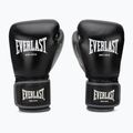Boxing gloves Everlast Powerlock OG H&L Leather Advanced Training black/white 2