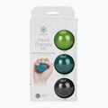 Massage balls Gaiam Restore Hand Therapy Knit green/yellow/black