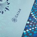 Gaiam Mystic yoga mat 6 mm blue 62899 5