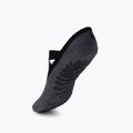 Gaiam women's yoga socks non-slip graphite 63709 3