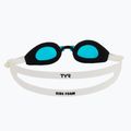Children's swim goggles TYR Foam Youth blue/black/white 4
