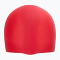TYR Wrinkle Free swimming cap red 2