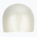 Children's swimming cap TYR Wrinkle-Free Silicone white 2