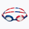 TYR Swimglasses USA clear/red/navy 2