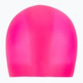 TYR Wrinkle Free Silicone swimming cap pink 2