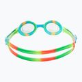 Children's swimming goggles TYR Swimple Tie Dye Non-Mirrored clear/ green/ orange 4