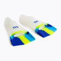 TYR Stryker Silicone white and colour swim fins LFSTRKR