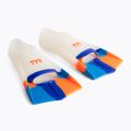 TYR Stryker Silicone white and colour swim fins LFSTRKR