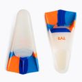 TYR Stryker Silicone white and colour swim fins LFSTRKR 2