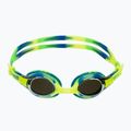 TYR Swimple Tie Dye Mirrored gold/green/blue children's swimming goggles 2