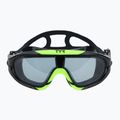 TYR Orion smoke/ black/ yellow swimming mask 2