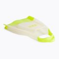 TYR Hydroblade swimming fins white and green LFHYD 4