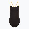 Women's one-piece swimsuit TYR Hexa Cutoutfit black/gold
