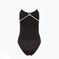 Women's one-piece swimsuit TYR Hexa Cutoutfit black/white 2