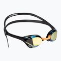 TYR Tracer-X Elite Mirrored gold/black swimming goggles 2
