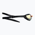 TYR Tracer-X Elite Mirrored gold/black swimming goggles 4
