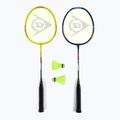 Dunlop Nitro-Star SSX 1.0 badminton set blue/yellow 13015319