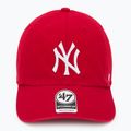 47 Brand MLB New York Yankees CLEAN UP baseball cap red 2