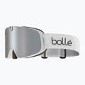Bollé Nevada Neo white matte/black chrome&light vermillon blue ski goggles 2
