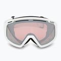 Bollé Y7 OTG ski goggles white matte/vermillon gun 2