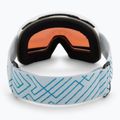 Ski goggles Bollé Nevada Small white metallic blue matte/azure 3