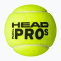 HEAD Pro S paddle balls 3 pcs yellow 575713 2