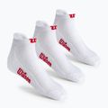 Women's tennis socks Wilson No Show 3 pairs white WRA803301