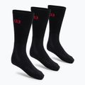 Wilson Crew men's tennis socks 3 pairs black WRA803002