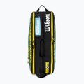 Children's tennis bag Wilson Minions 2.0 Team 6 Pack blue yellow black 5