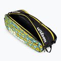 Children's tennis bag Wilson Minions 2.0 Team 6 Pack blue yellow black 6