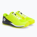 Wilson Rush Pro Ace Safety children's tennis shoes black and yellow WRS331140 4