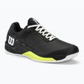 Men's tennis shoes Wilson Rush Pro 4.0 Clay black/white/safety yellow