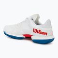 Men's tennis shoes Wilson Kaos Swift 1.5 Clay white/deja vu blue/wilson red 3