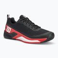 Men's tennis shoes Wilson Rush Pro 4.5 black/infrared/white