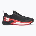 Men's tennis shoes Wilson Rush Pro 4.5 black/infrared/white 2