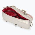 Tennis bag Wilson Team 6PK oatmilk 6