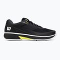 Men's tennis shoes Wilson Rush Lite 5 black/white/safety yellow 2