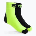 Men's tennis socks HYDROGEN Box Performance 2 pairs black/yellow R03800D56