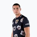 Men's tennis shirt HYDROGEN Tattoo Tech black T00504007 6