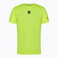 Men's HYDROGEN Basic Tech Tee fluorescent yellow tennis shirt 4