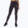 Women's Gym Glamour seamless training leggings navy blue melange 198
