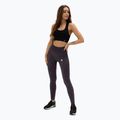 Women's Gym Glamour seamless training leggings navy blue melange 198 2