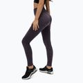 Women's Gym Glamour seamless training leggings navy blue melange 198 3