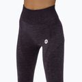 Women's Gym Glamour seamless training leggings navy blue melange 198 4