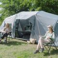 8-Person Inflatable Camping Tent KADVA AIRcamp 8.44 Green 35